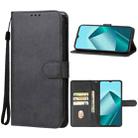 For Wiko T20 Leather Phone Case(Black) - 1