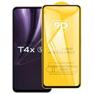 For vivo T4x 9D Full Glue Screen Tempered Glass Film - 1
