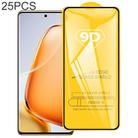 For vivo Y200 4G 25pcs 9D Full Glue Screen Tempered Glass Film - 1