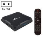 X96 max+ 4K Smart TV Box with Remote Control, Android 9.0, Amlogic S905X3 Quad-Core Cortex-A55,2GB+16GB, Support LAN, AV, 2.4G/5G WiFi, USBx2,TF Card, EU Plug - 1