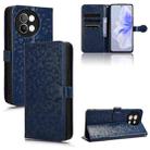 For vivo S18e Honeycomb Dot Texture Leather Phone Case(Blue) - 1
