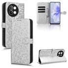 For vivo S18e Honeycomb Dot Texture Leather Phone Case(Silver) - 1