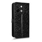 For vivo Y28 4G Honeycomb Dot Texture Leather Phone Case(Black) - 3