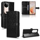 For vivo S19 Honeycomb Dot Texture Leather Phone Case(Black) - 1