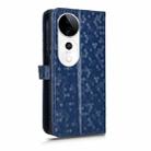 For vivo S19 Pro Honeycomb Dot Texture Leather Phone Case(Blue) - 3