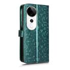 For vivo S19 Pro Honeycomb Dot Texture Leather Phone Case(Green) - 3