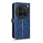 For vivo X100 Ultra Honeycomb Dot Texture Leather Phone Case(Blue) - 3