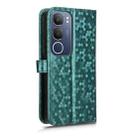 For vivo Y19s 4G Global Honeycomb Dot Texture Leather Phone Case(Green) - 3