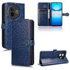 For vivo Y39 5G / Y300i Honeycomb Dot Texture Leather Phone Case(Blue) - 1