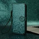 For vivo V50 Lite 5G Global Honeycomb Dot Texture Leather Phone Case(Green) - 2