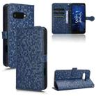 For Kyocera Digno SX4 / BX3 Honeycomb Dot Texture Leather Phone Case(Blue) - 1