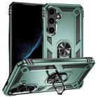 For Samsung Galaxy S24 5G Shockproof TPU + PC Phone Case(Dark Green) - 1