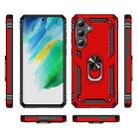 For Samsung Galaxy S24 FE 5G Shockproof TPU + PC Phone Case(Red) - 2