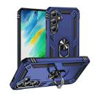 For Samsung Galaxy S24 FE 5G Shockproof TPU + PC Phone Case(Blue) - 1