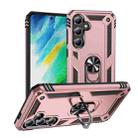 For Samsung Galaxy S24 FE 5G Shockproof TPU + PC Phone Case(Rose Gold) - 1