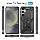 For Samsung Galaxy S25 5G Shockproof TPU + PC Phone Case(Black) - 2