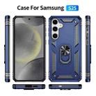 For Samsung Galaxy S25 5G Shockproof TPU + PC Phone Case(Blue) - 2