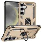 For Samsung Galaxy S25+ 5G Shockproof TPU + PC Phone Case(Gold) - 1