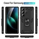 For Samsung Galaxy S25 Ultra 5G Shockproof TPU + PC Phone Case(Black) - 2