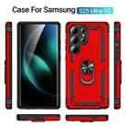 For Samsung Galaxy S25 Ultra 5G Shockproof TPU + PC Phone Case(Red) - 2