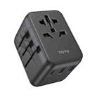TOTU 635DQ PD 20W Universal Travel Fast Charger Power Adapter(Black) - 1
