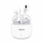 TOTU BE-12-TWS Bluetooth 5.3 Wireless Bluetooth Earphone(White) - 1