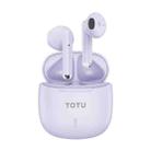 TOTU BE-12-TWS Bluetooth 5.3 Wireless Bluetooth Earphone(Purple) - 1