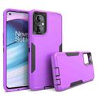 For OnePlus Nord N20 5G 2 in 1 Magnetic PC + TPU Phone Case(Purple+Black) - 1