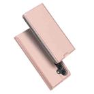 For Samsung Galaxy A55 5G DUX DUCIS Skin Pro Series Flip Leather Phone Case(Pink) - 1