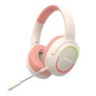 L800 Foldable ENC Noise Reduction Wireless Gaming Headset with Microphone(Pink) - 1