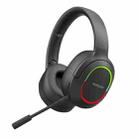 L800 Foldable ENC Noise Reduction Wireless Gaming Headset with Microphone(Black) - 1
