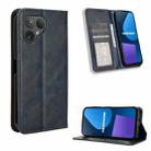 For Fairphone 5 Magnetic Buckle Retro Texture Leather Phone Case(Blue) - 1