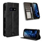 For Kyocera DuraForce EX KC-S703 / KY-51D Magnetic Buckle Retro Texture Leather Phone Case(Black) - 1