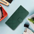 For OPPO Reno14 Pro 5G Global Rhombic Grid Texture Leather Phone Case(Green) - 2
