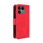 For Fairphone 6 Skin Feel Calf Texture Card Slots Leather Phone Case(Red) - 3