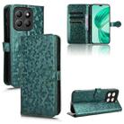 For Honor X8b Honeycomb Dot Texture Leather Phone Case(Green) - 1