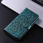 For Honor 200 5G Honeycomb Dot Texture Leather Phone Case(Green) - 2