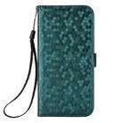 For Honor 200 5G Honeycomb Dot Texture Leather Phone Case(Green) - 3