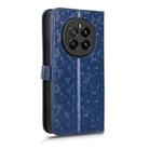 For Honor Magic7 5G Honeycomb Dot Texture Leather Phone Case(Blue) - 3