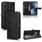 For Honor Magic7 Pro 5G Honeycomb Dot Texture Leather Phone Case(Black) - 1