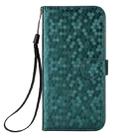 For Honor Magic7 Pro 5G Honeycomb Dot Texture Leather Phone Case(Green) - 2