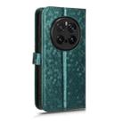 For Honor Magic7 Pro 5G Honeycomb Dot Texture Leather Phone Case(Green) - 3