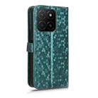 For Honor X5b 4G / X5b Plus 4G Honeycomb Dot Texture Leather Phone Case(Green) - 3