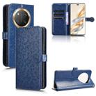 For Honor X9c 5G / Magic7 Lite 5G Honeycomb Dot Texture Leather Phone Case(Blue) - 1