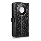 For Honor X9c Smart / X60 5G Honeycomb Dot Texture Leather Phone Case(Black) - 3