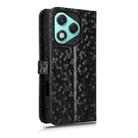 For Honor 400 Lite Honeycomb Dot Texture Leather Phone Case(Black) - 3