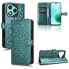 For Honor 400 Lite Honeycomb Dot Texture Leather Phone Case(Green) - 1
