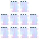 For iPhone 16 Pro 10pcs Battery Adhesive Tape Stickers - 1