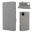 For Huawei Y5p / Honor 9S ViLi Side Button Magnetic Suction Type Shockproof TPU + PU Horizontal Flip Protective Case with Card Slot & Holder & Wallet(Grey) - 1