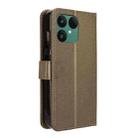 For Fairphone 6 Diamond Texture Leather Phone Case(Brown) - 3